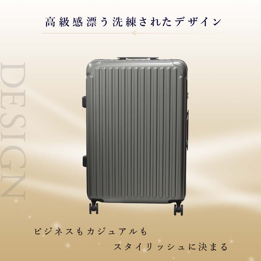 Ginza Karen Stripe Type Suitcase Large (28 inches)