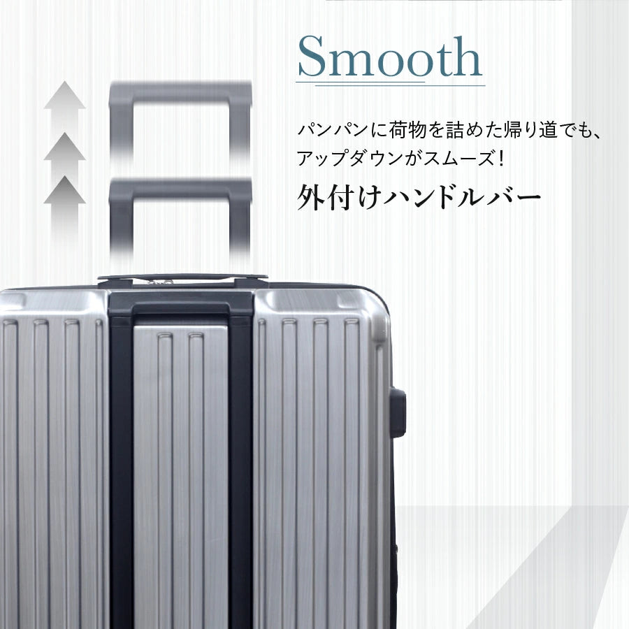 Ginza Karen Stripe (Hairline) Suitcase with Stopper