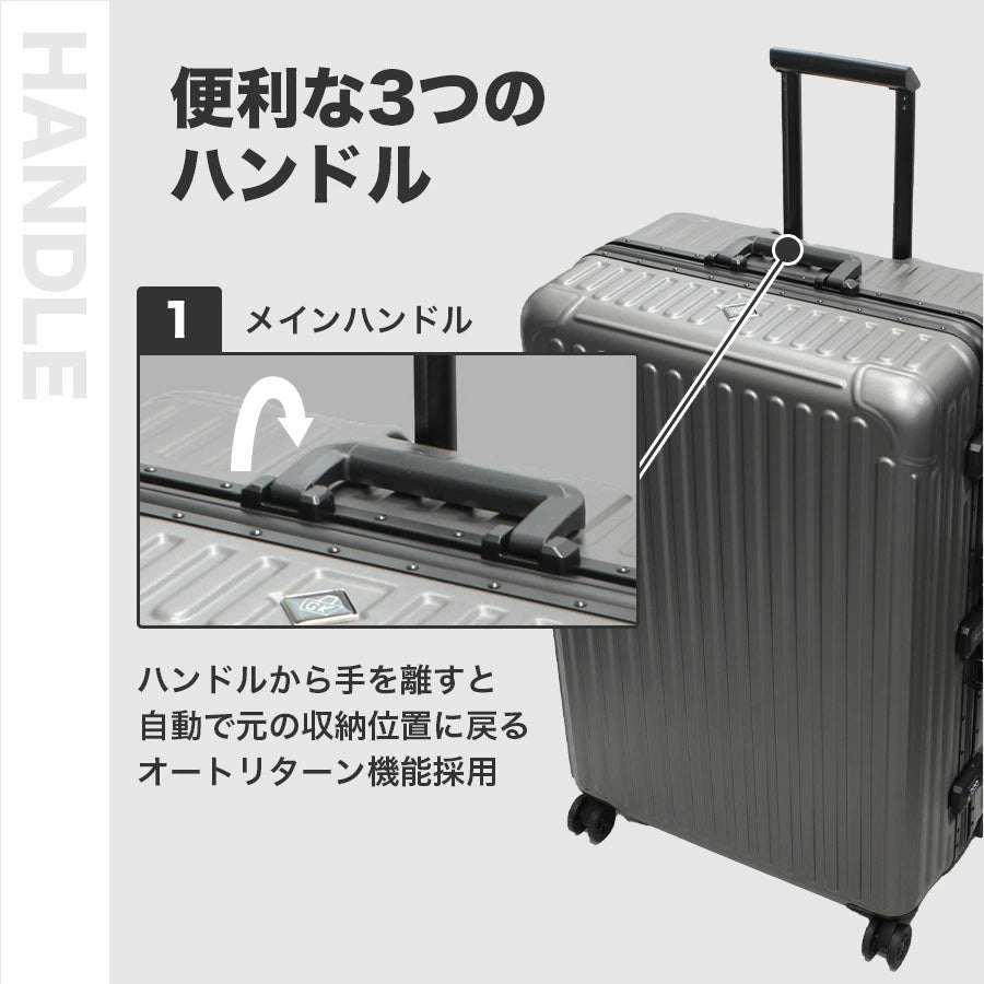 Ginza Karen Frame Type Suitcase, Large (28 inches)
